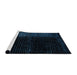 Sideview of Machine Washable Abstract Black Rug, wshabs4645