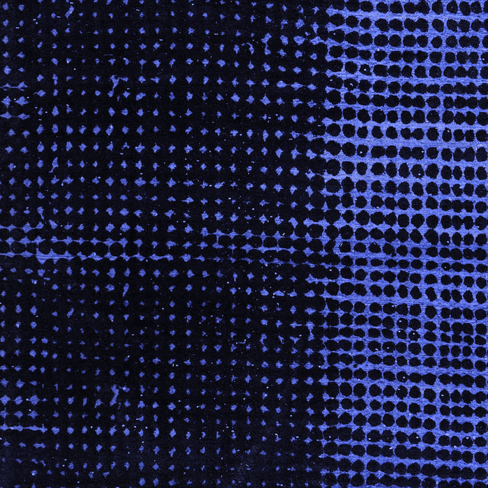 Abstract Blue Modern Rug, abs4645blu