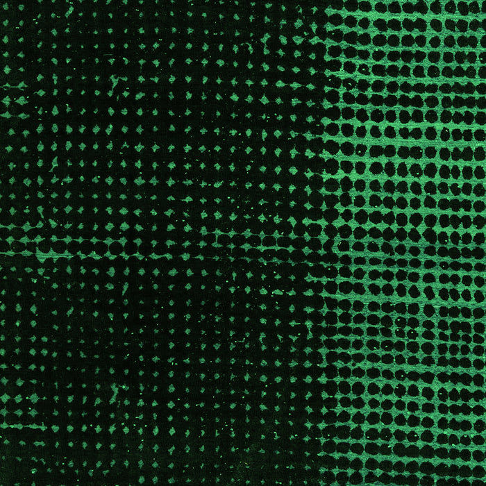 Abstract Green Modern Rug, abs4645grn