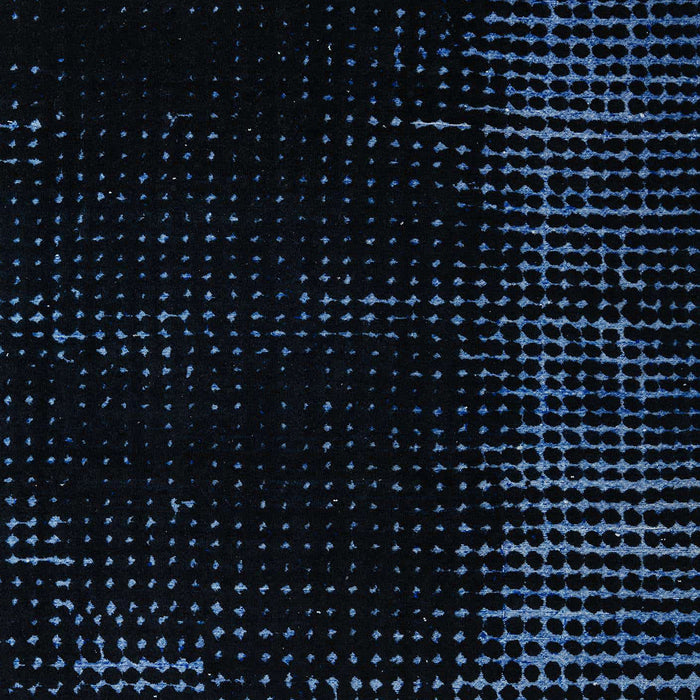 Machine Washable Abstract Black Rug, wshabs4646