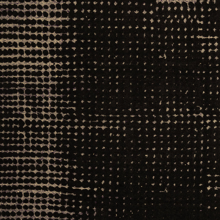 Machine Washable Abstract Brown Modern Rug, wshabs4646brn