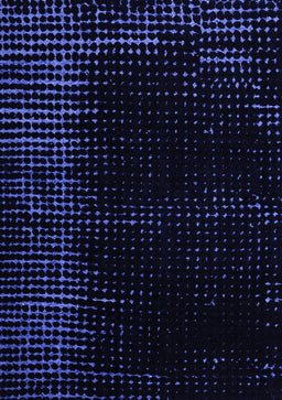 Abstract Blue Modern Rug, abs4646blu