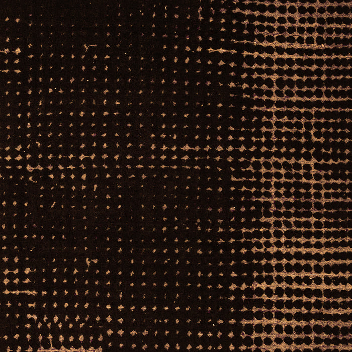 Abstract Orange Modern Rug, abs4646org