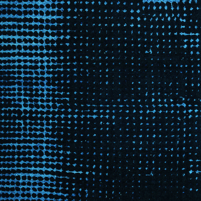 Machine Washable Abstract Light Blue Modern Rug, wshabs4646lblu