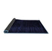 Sideview of Abstract Blue Modern Rug, abs4647blu