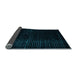 Sideview of Abstract Light Blue Modern Rug, abs4647lblu