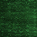 Square Abstract Green Modern Rug, abs4648grn