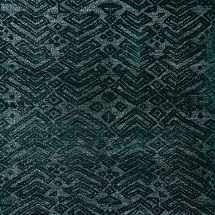 Machine Washable Abstract Black Rug, wshabs4648