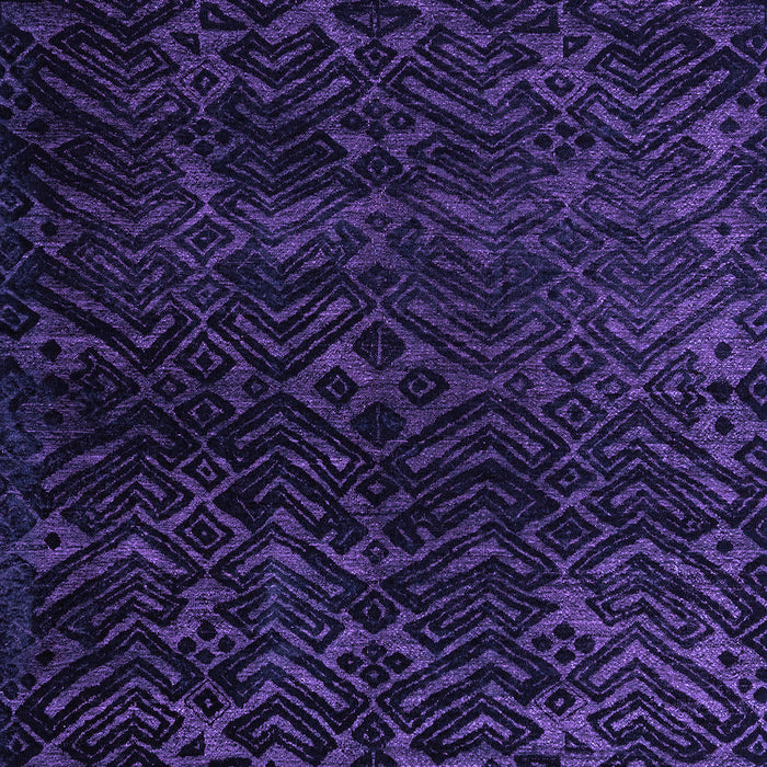 Machine Washable Abstract Purple Modern Area Rugs, wshabs4648pur
