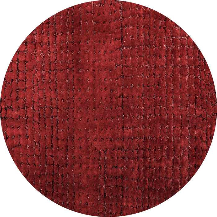 Machine Washable Abstract Red Modern Rug, wshabs4649red