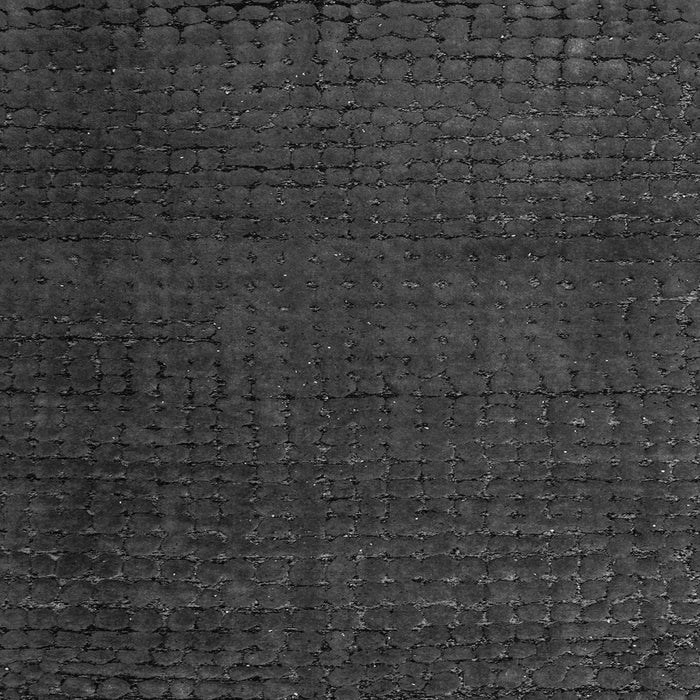 Square Machine Washable Abstract Gray Modern Rug, wshabs4649gry