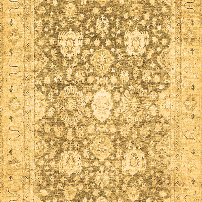 Abstract Brown Modern Rug, abs464brn