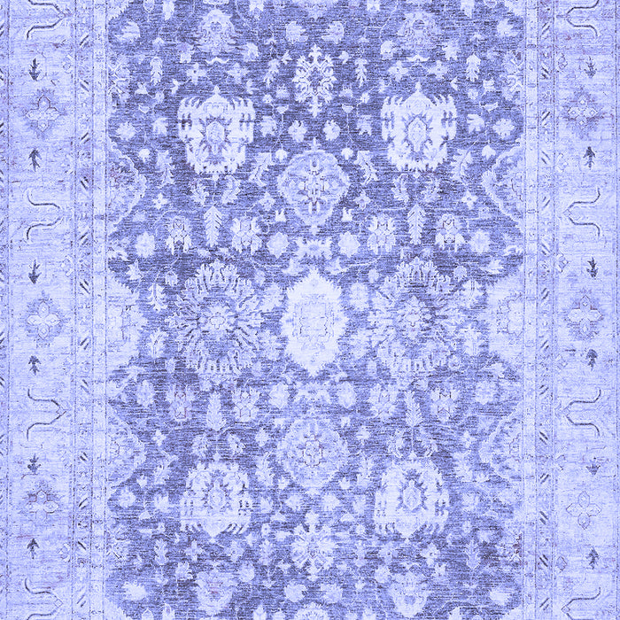 Abstract Blue Modern Rug, abs464blu