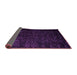 Sideview of Abstract Pink Modern Rug, abs4650pnk