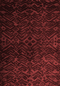 Abstract Red Modern Rug, abs4650red