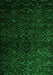 Machine Washable Abstract Green Modern Area Rugs, wshabs4650grn