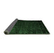 Sideview of Abstract Emerald Green Modern Rug, abs4650emgrn