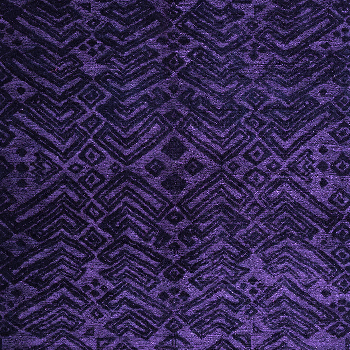 Machine Washable Abstract Purple Modern Area Rugs, wshabs4650pur