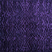 Square Abstract Purple Modern Rug, abs4650pur