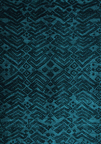 Abstract Light Blue Modern Rug, abs4650lblu