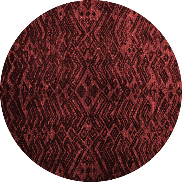 Abstract Red Modern Rug, abs4650red