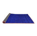 Sideview of Abstract Purple Modern Rug, abs4651pur