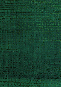 Abstract Green Modern Rug, abs4651grn