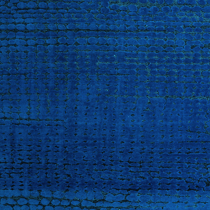 Square Machine Washable Abstract Light Blue Modern Rug, wshabs4651lblu