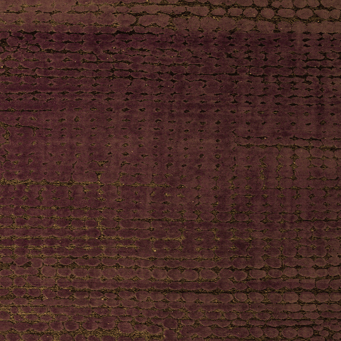 Square Machine Washable Abstract Orange Modern Area Rugs, wshabs4651org