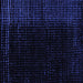 Square Abstract Blue Modern Rug, abs4652blu