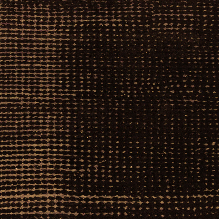 Square Machine Washable Abstract Orange Modern Area Rugs, wshabs4652org