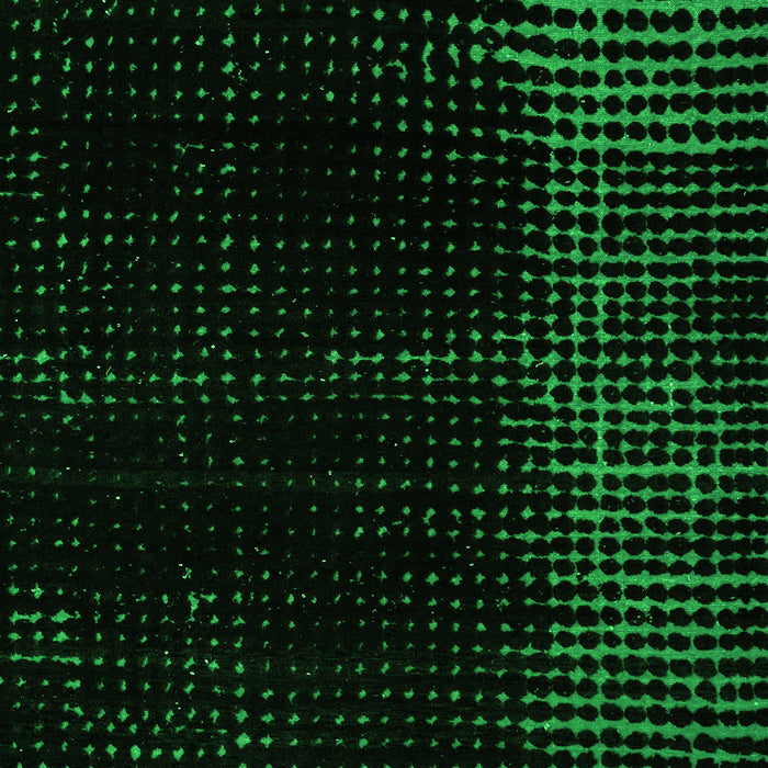 Machine Washable Abstract Green Modern Area Rugs, wshabs4653grn