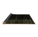 Sideview of Abstract Brown Modern Rug, abs4653brn