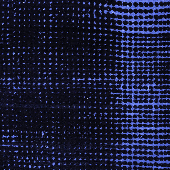 Abstract Blue Modern Rug, abs4653blu