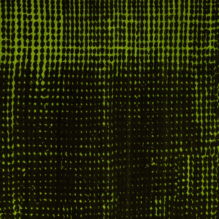 Square Abstract Yellow Modern Rug, abs4653yw