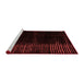 Modern Red Washable Rugs