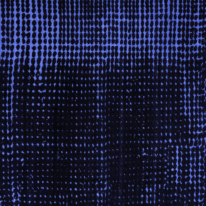 Square Abstract Blue Modern Rug, abs4653blu