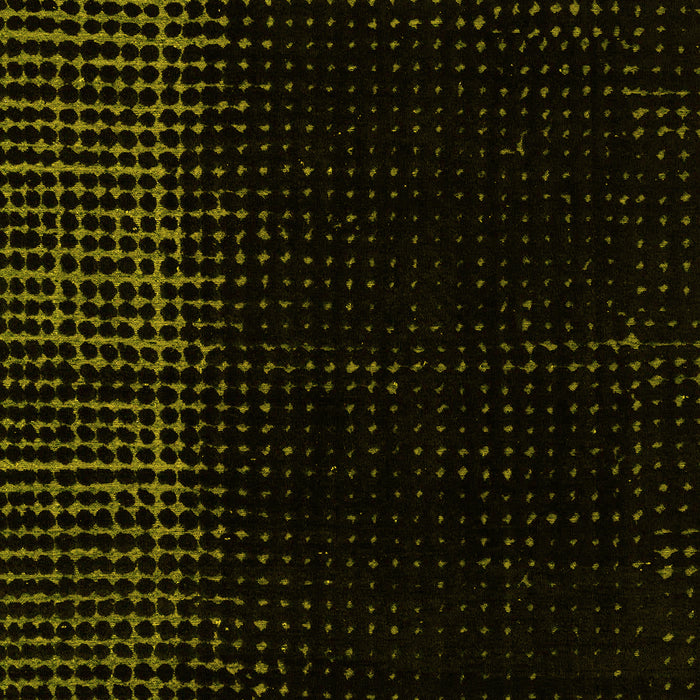 Machine Washable Abstract Yellow Modern Rug, wshabs4654yw