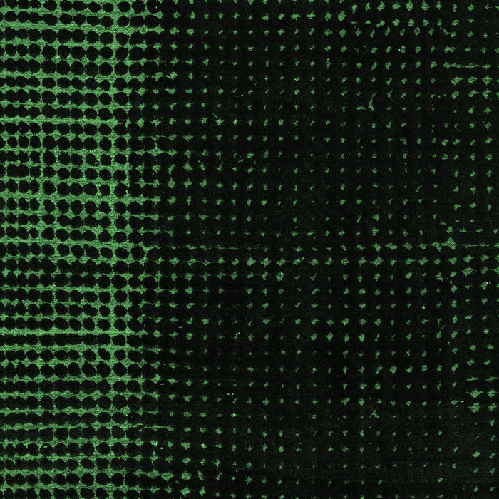 Abstract Emerald Green Modern Rug, abs4654emgrn