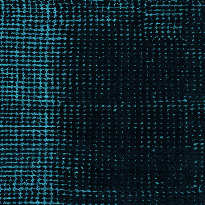 Square Abstract Light Blue Modern Rug, abs4654lblu