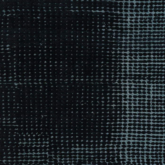 Square Abstract Dark Slate Gray Green Modern Rug, abs4654