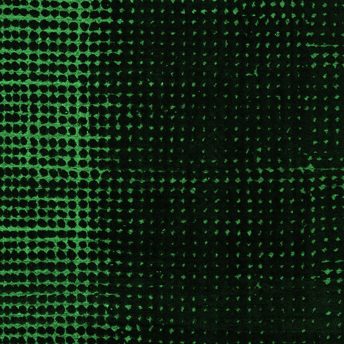 Machine Washable Abstract Green Modern Area Rugs, wshabs4654grn