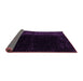 Sideview of Abstract Pink Modern Rug, abs4654pnk