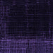 Square Machine Washable Abstract Purple Modern Area Rugs, wshabs4654pur