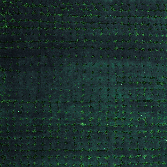 Abstract Green Modern Rug, abs4655grn