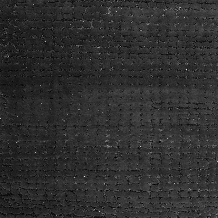 Square Abstract Gray Modern Rug, abs4655gry