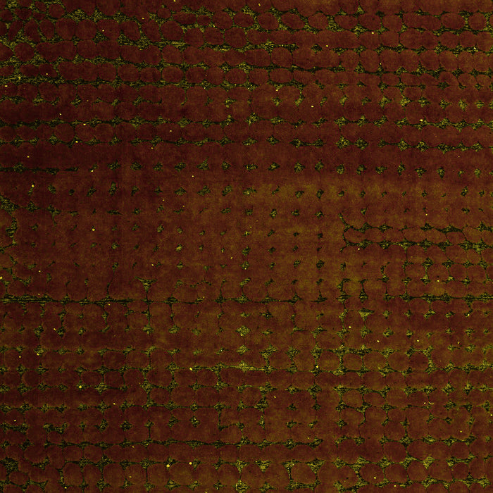 Abstract Yellow Modern Rug, abs4655yw