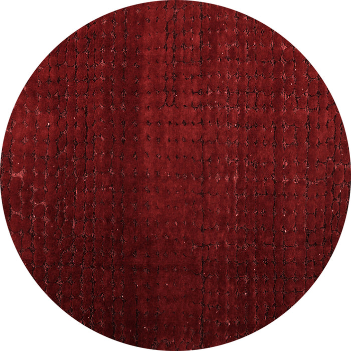 Abstract Red Modern Rug, abs4655red