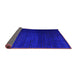 Sideview of Abstract Purple Modern Rug, abs4655pur