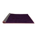 Sideview of Abstract Pink Modern Rug, abs4656pnk